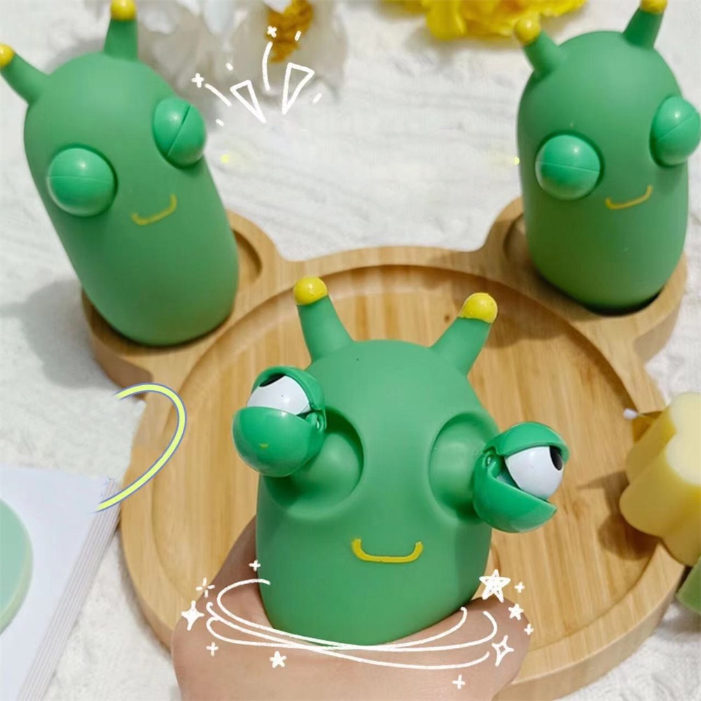Đồ Chơi Hình Con Sâu Silicone Phát Nhạc Vui Nhộn Cho Bé