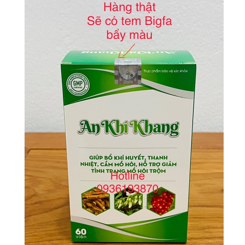 AN KHÍ KHANG  [CHÍNH HÃNG] ❤️ AN KHÍ KHANG GIÚP GIẢM TIẾT MỒ HÔI