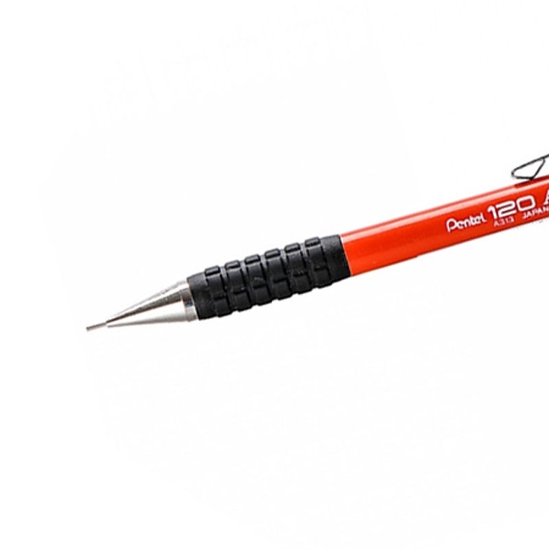 Chì Kim Kỹ Thuật Pentel 120 A3 | Ngòi Thép Chắc Chắn | Hạn Chế Gãy Ngòi | 4 Cỡ Ngòi