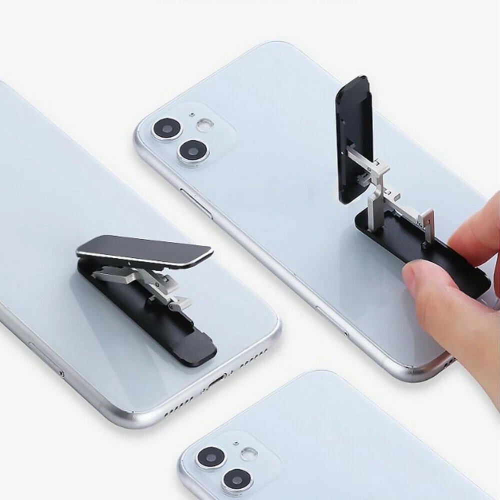 Giá Đỡ Điện Thoại Bằng Hợp Kim Nhôm Có Thể Gập Lại Cho Samsung Xiaomi Huawei