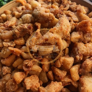 Tóp mỡ lắc muối tỏi