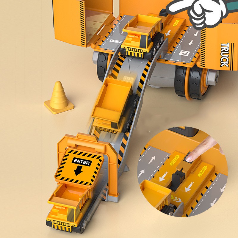 Đồ chơi xe công trình đa năng 4in1 L151 mới nhất 2021