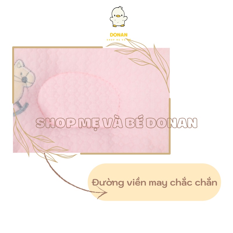 Gối Cho Bé Sơ Sinh 🥑Shop Mẹ Và Bé Donan🥑 Gối Lõm Chống Bẹp Đầu Cho Bé Hình Đám Mây