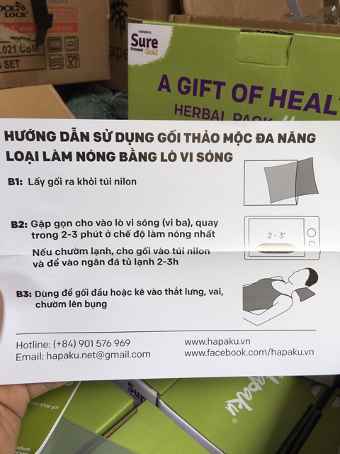 👍🧸 GỐI CHƯỜM THẢO DƯỢC 🎁 Quà tặng Vinamilk 👍👍