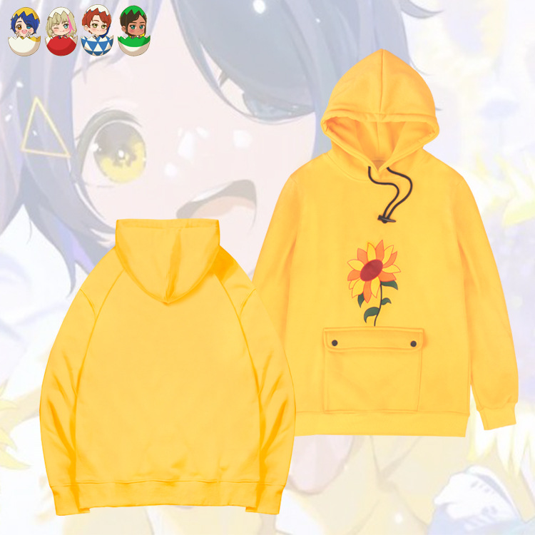 Áo Hoodies Tay Dài Cosplay Wonder Egg Priority 3d