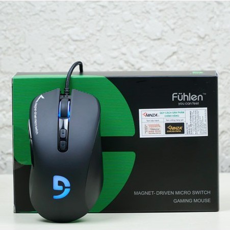 Chuột Gaming Fuhlen G90 Black/Pink chính hãng