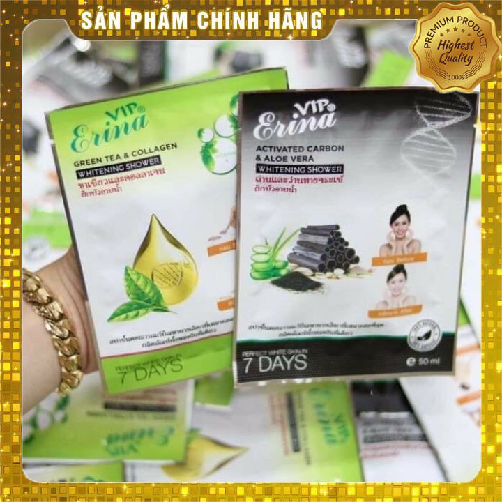 Kem ủ tắm trắng mặt 🍀 CHÍNH HÃNG 🍀 Kem Mặt Vip Erina 7 Days giúp mờ nám sáng da an toàn, da trắng tự nhiên khoẻ mạnh