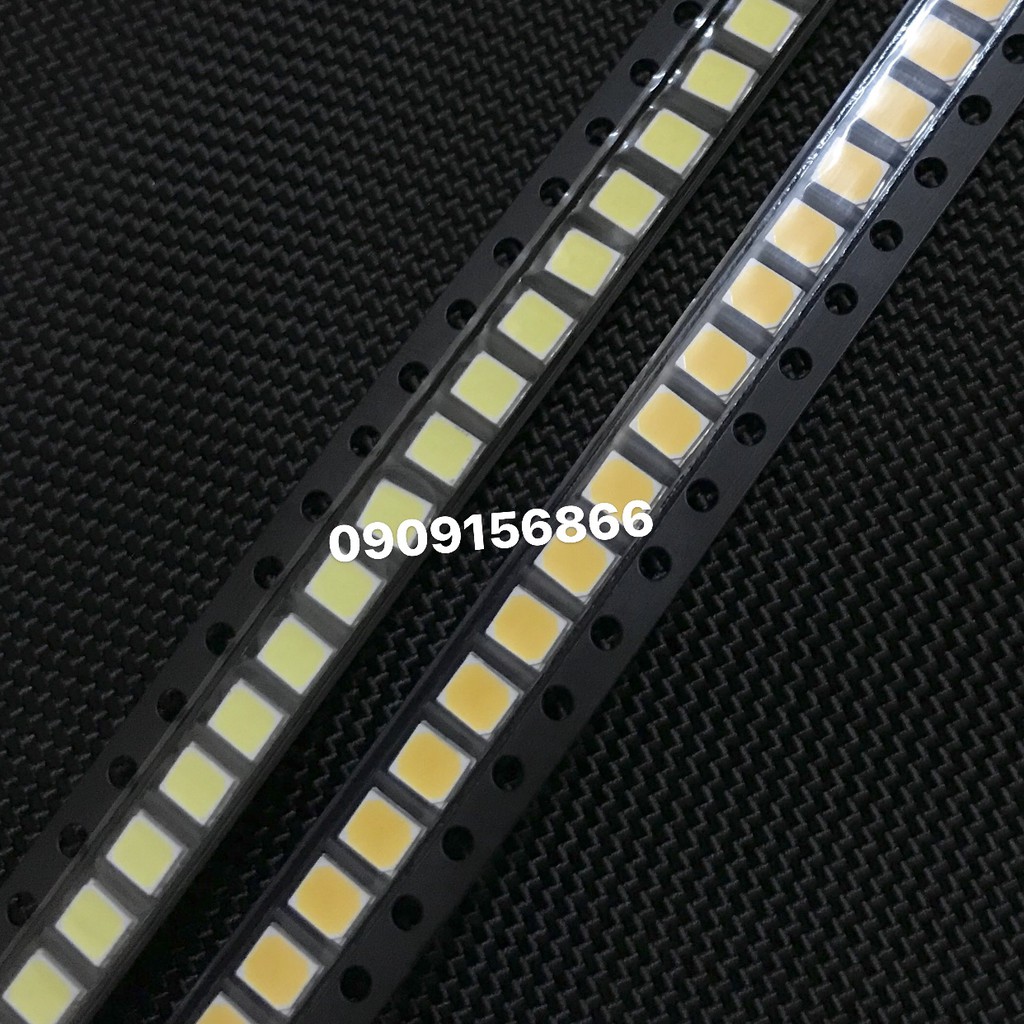 Mắt Led 2835 ,Combo 50 Led, Điện 3v 6v 9v