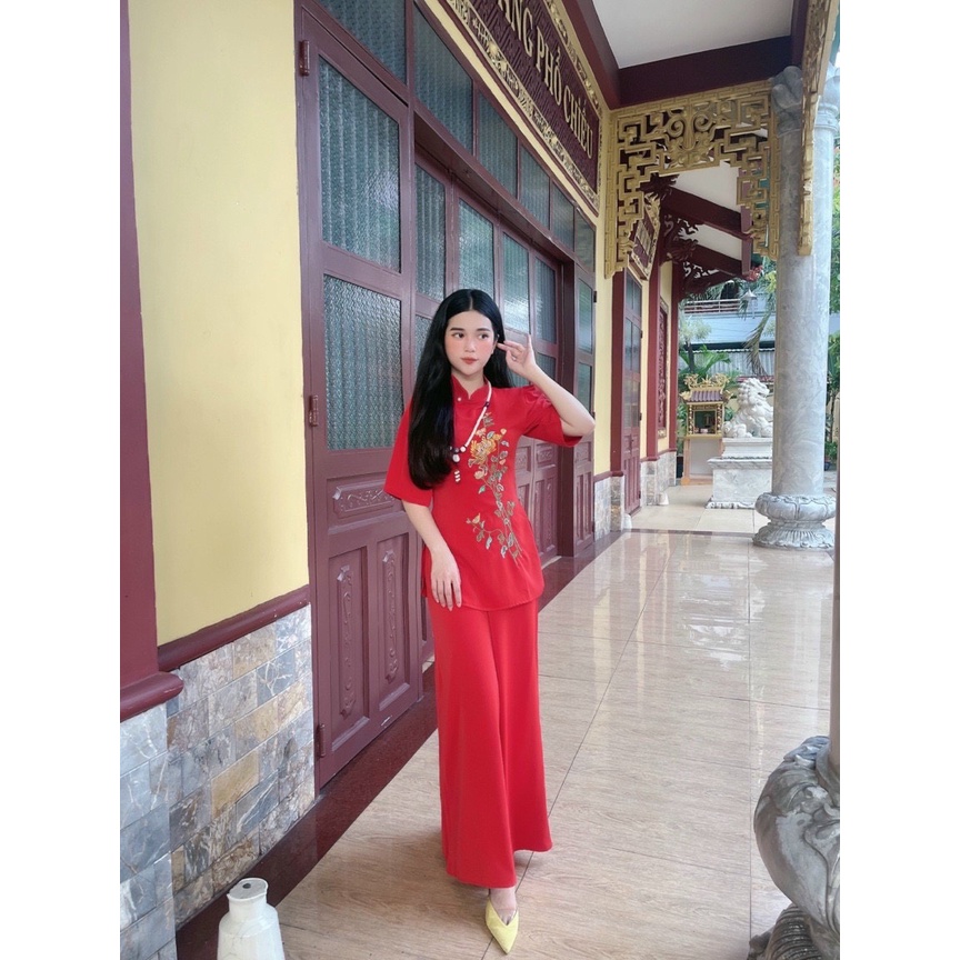 đồ lam, đồ đi chùa nữ,đồ thời trang ,đồ bộ