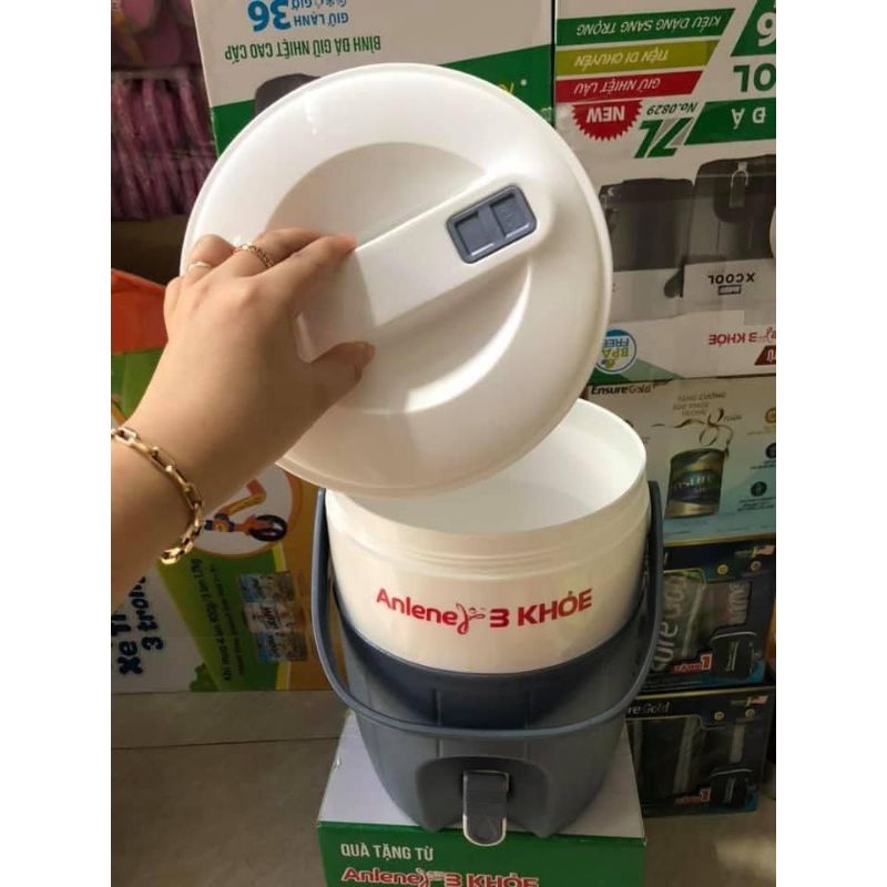 Bình đá giữ nhiệt cao cấp 7l quà tặng từ Anlene