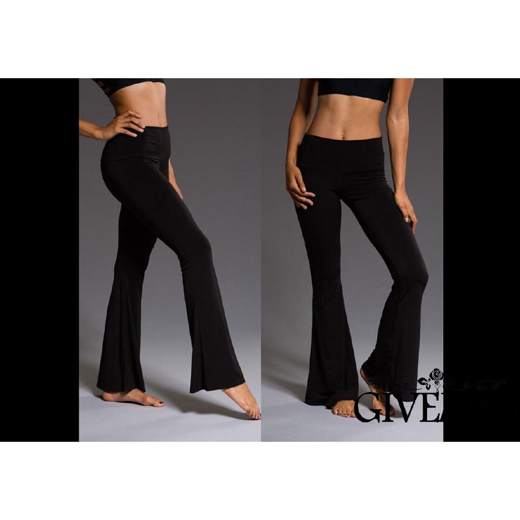 Quần dài lưng cao ống rộng phong cách cổ điển cá tính cho nữ