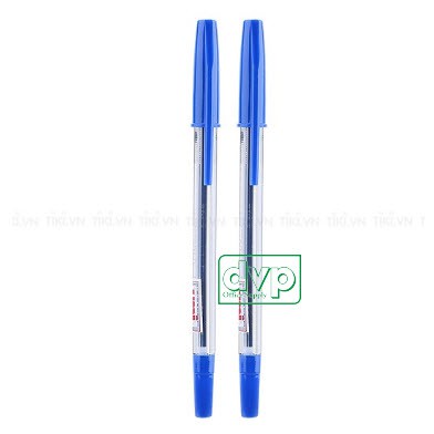 Bút Bi Đậy Nắp Uni SA-S - Mực Xanh  - Bút Nhật