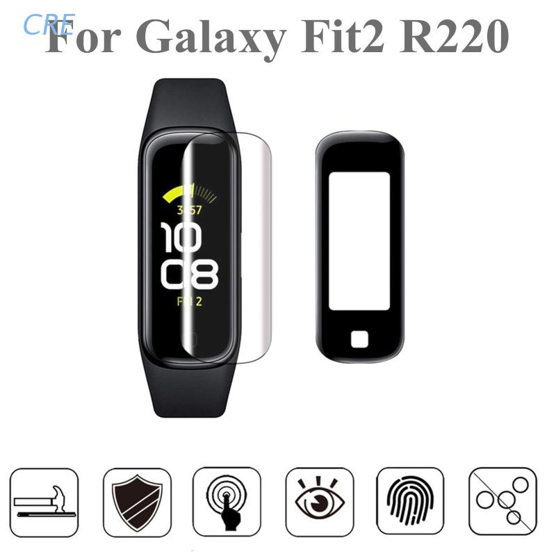 Set 3 Phim Tpu Trong Suốt Bảo Vệ Màn Hình Cong 3d Cho Samsung Galaxy Fit 2 Sm-R220