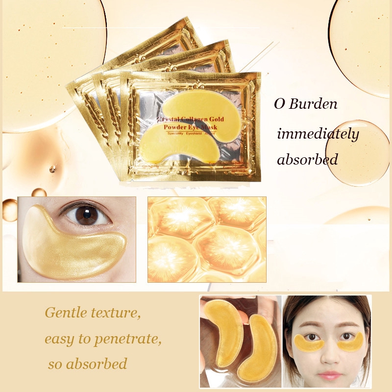 Mặt nạ mắt collagen vàng 24k hyaluronic acid chống lão hóa cao cấp | BigBuy360 - bigbuy360.vn