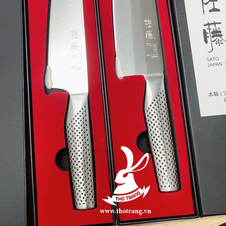 Dao Sato-Japan làm bằng thép không gỉ siêu chắc chắn bền đẹp
