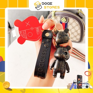 Móc khóa doge stores, gấu đen xương đen-844915050