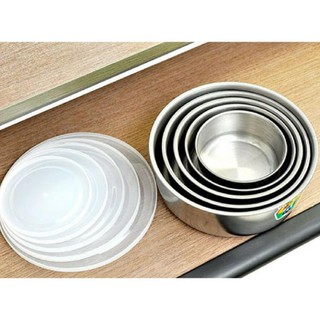 ⛔flashsale+⛔ bộ bát inox 5 món có nắp