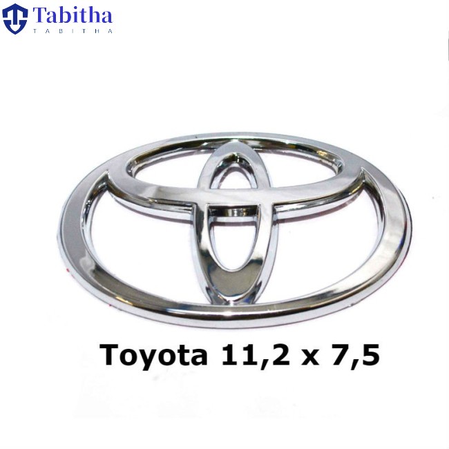 Biểu Tượng Logo Xe Hơi Tabitha Toyota CHROME