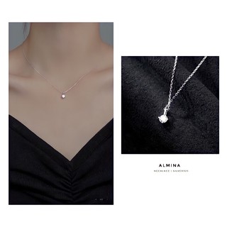 Dây chuyền bạc nữ tinh tế Almina - Trang sức Nobsilver