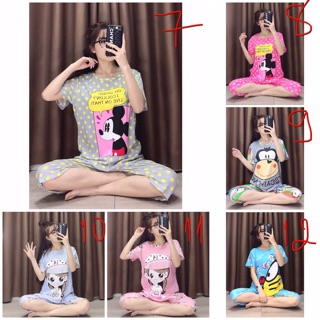 Đồ bộ thun lửng kute