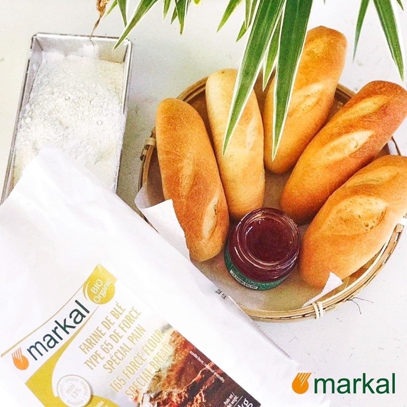 [MARKAL] BỘT MÌ MARKAL HỮU CƠ SỐ 11 GÓI 1KG