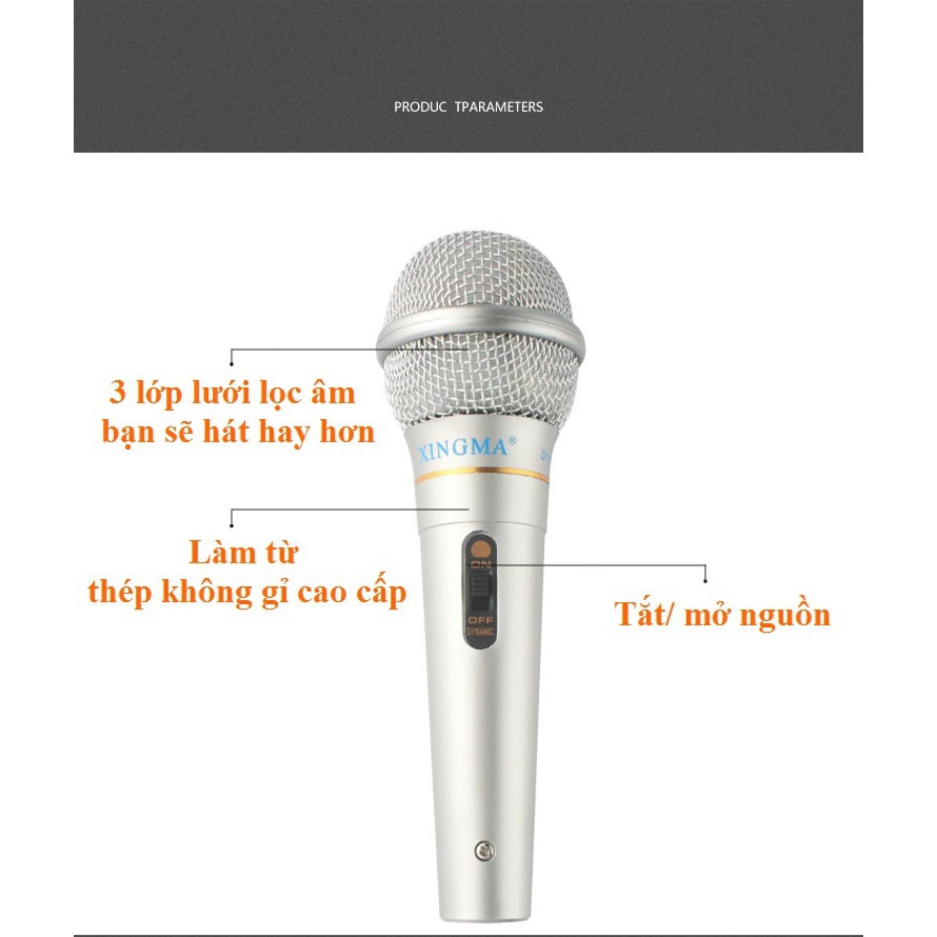 Giá micro không dây -Micro karaoke XINGMA AK 319 - chất lượng âm thanh tuyệt vời  - hàng cao cấp - giá rẻ - uy tín