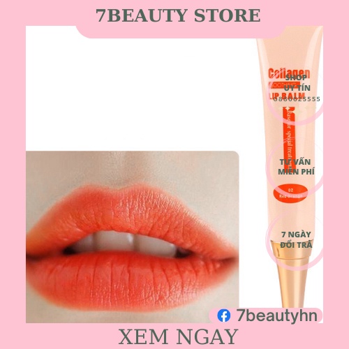 Dưỡng Môi Kích Màu Nhanh Lip Balm Phun Xăm Thẩm Mỹ