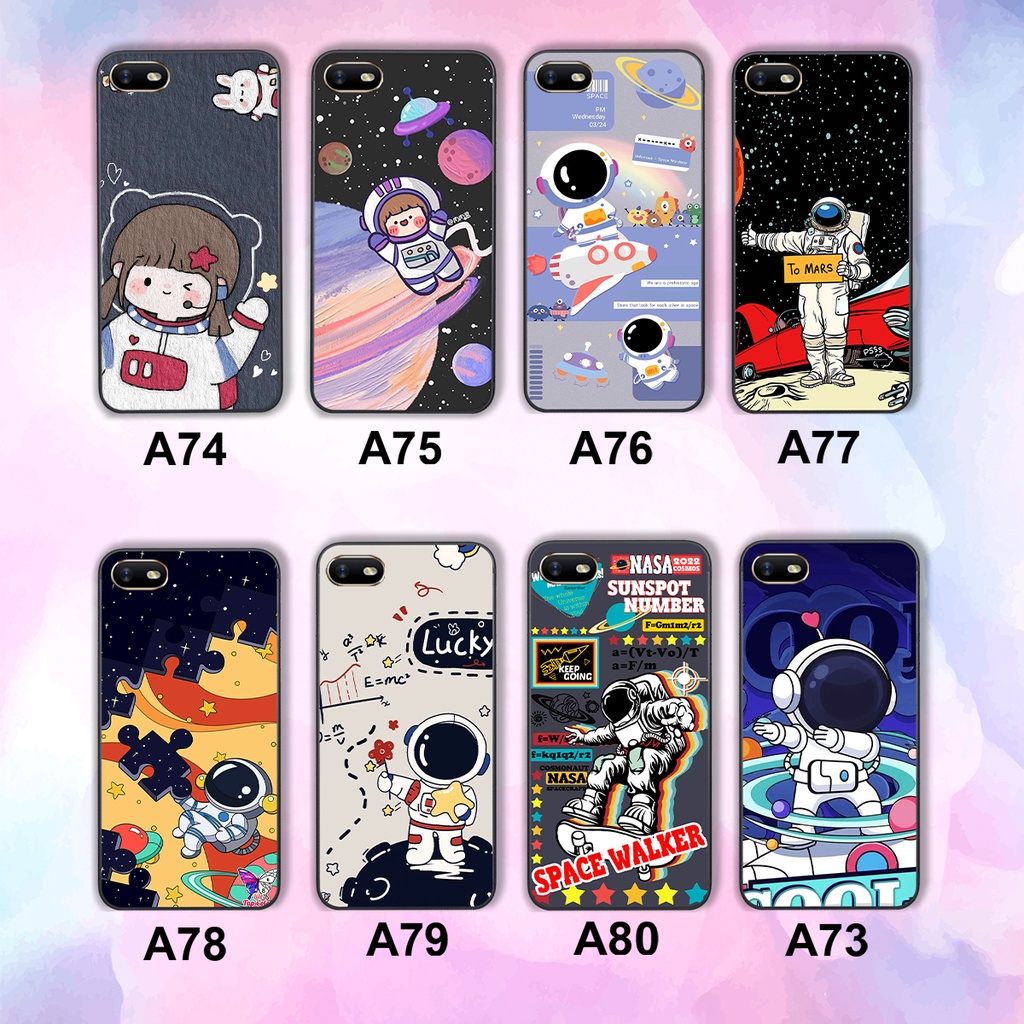 Ốp lưng điện thoại Oppo a1k - a3s - realme c1 - realmi c2 in hình thám tử mặt trăng siêu dễ thương-cute