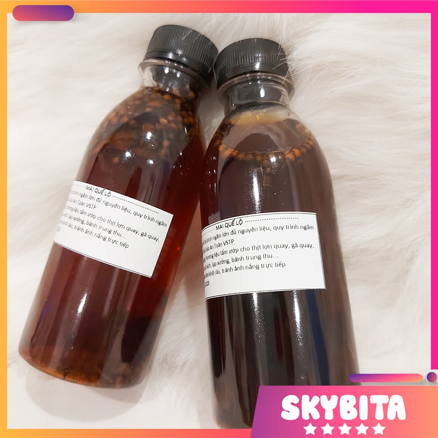 Mai quế lộ chai 200ml chuẩn 9 vị
