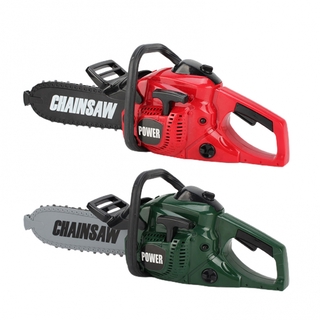 Đồ chơi cưa xích điện cho trẻ em, Dụng cụ xây dựng điện Bộ đồ chơi cưa xích điện có dây chuyền xoay và âm thanh thực tế - Trẻ em giả vờ xây dựng sân vườn