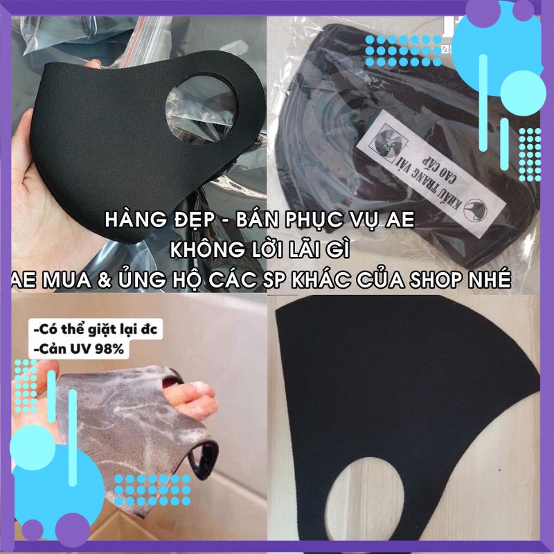 Khẩu Trang Vải Su 3D, Chất Liệu Poly, Mềm, Ôm Mặt, Bảo Vệ Sức Khỏe | BigBuy360 - bigbuy360.vn
