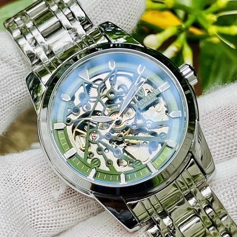 Đồng hồ cơ nam chính hãng TEVISE dây thép chạy full kim - bảo hành 2 năm (tặng kèm hộp , phụ kiện thâu dây) | BigBuy360 - bigbuy360.vn