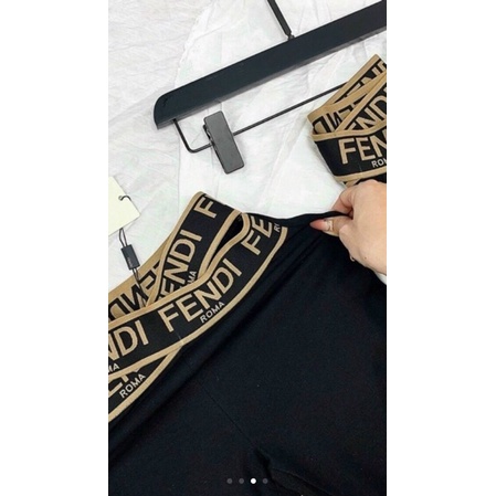 Quần legging cạp chữ Fendiii | BigBuy360 - bigbuy360.vn