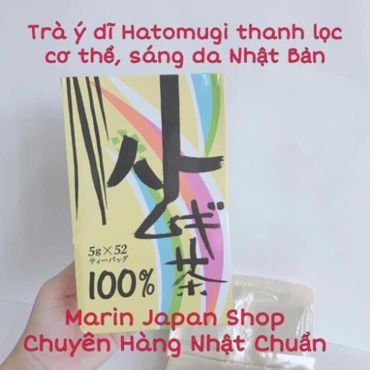 ( Lẻ 3 gói) Trà ý dĩ Yagisho Hatomugi Nhật Bản