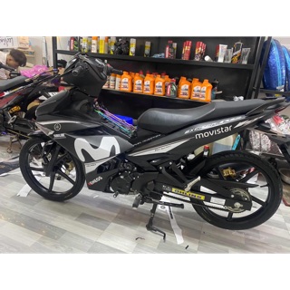 Tem rời Exciter 150 Movistar đen nhám