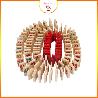 Bộ domino 100 số học kết hợp Tiếng Anh