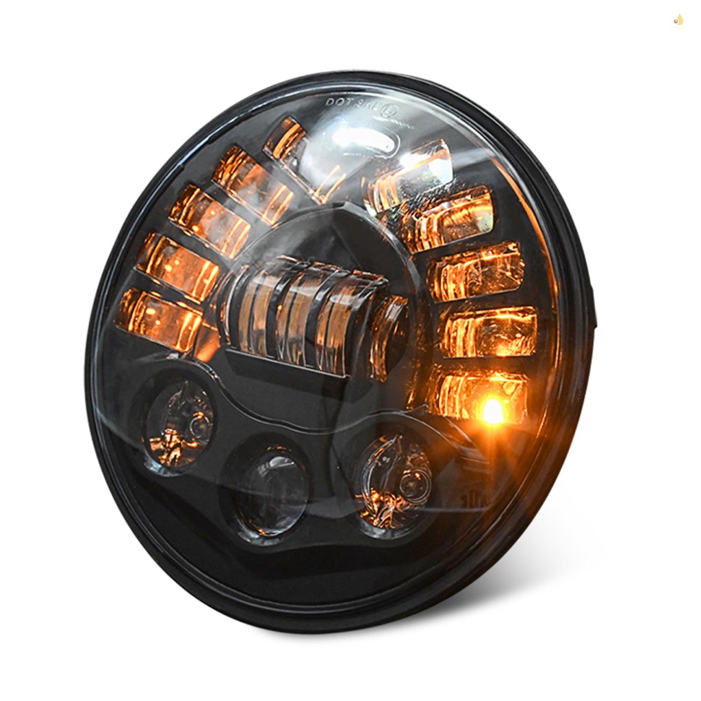 1 Đèn LED 7'' Inch 85W Cho Jeep Wrangler JK TJ LJ 1997-2018 w/ DRL
