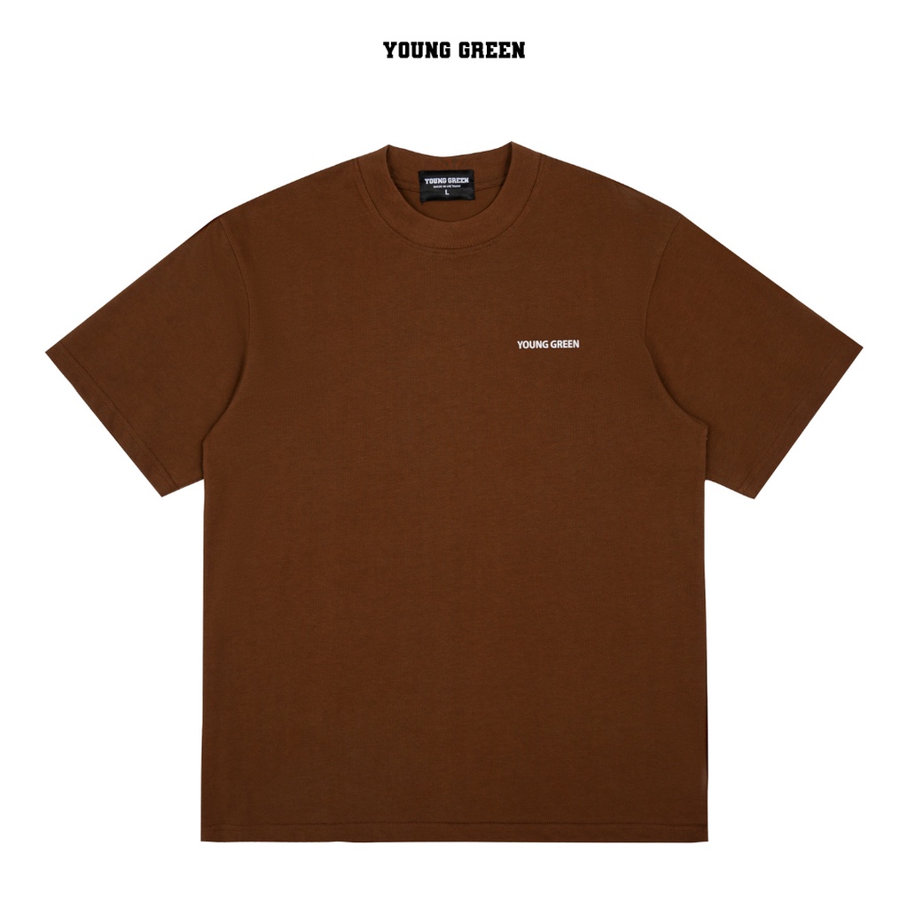Áo thun YOUNG GREEN PRÊT-À-PORTER - Chất liệu 100% thun cotton vải 250gsm