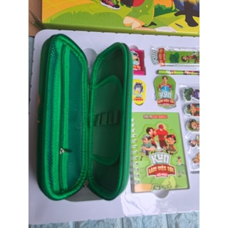 Bộ đồ dùng học tập 9 món Kun