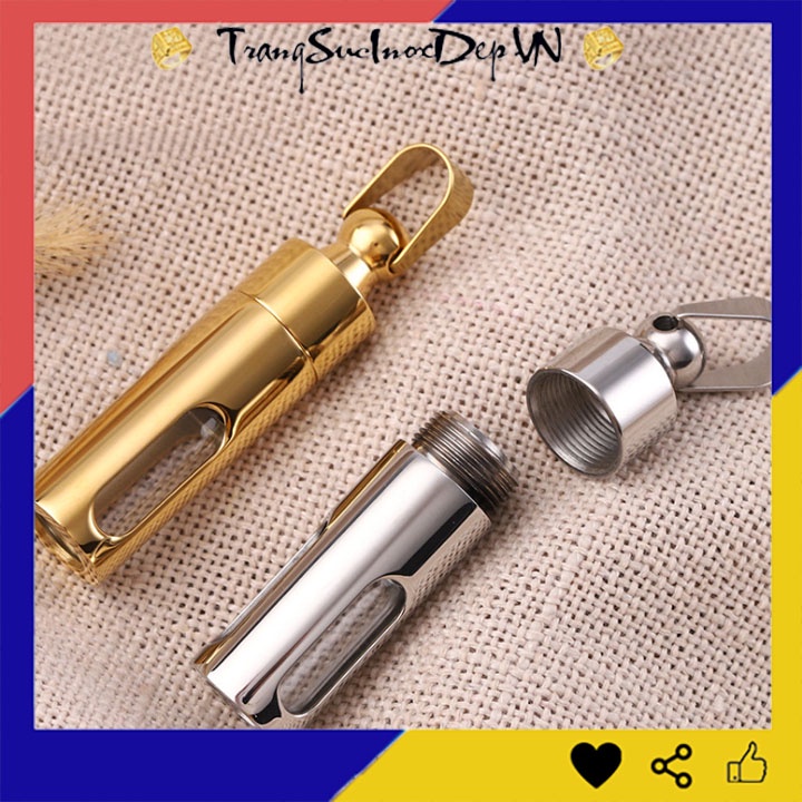 Mặt dây chuyền phong thủy đựng kinh chú đem lại bình an may mắn cho người đep