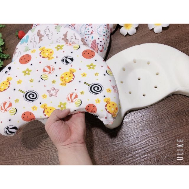GỐI CAO SU NON CHO BÉ SƠ SINH