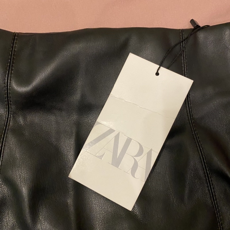 ZARA - Chân váy da Leather Skirt NEW - Authentic 100%