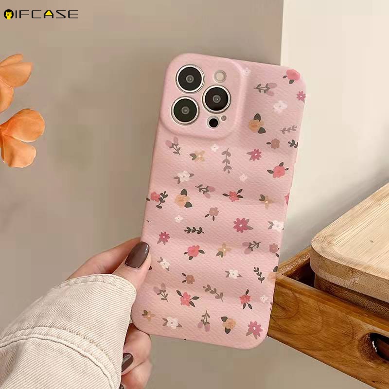 Ốp Điện Thoại Silicon Mềm Họa Tiết Hoa Đơn Giản Cho iPhone 13 12 11 Pro Max