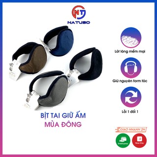 Bịt tai giữ ấm mùa đông hàn quốc – Chụp tai chống lạnh cho nam và nữ kiểu dáng màu sắc đa dạng cá tính chất - đeo êm tai