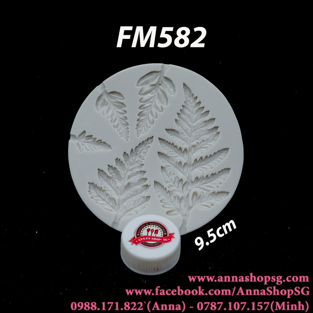 KHUÔN LÁ DƯƠNG SỈ 5 SIZE FM582