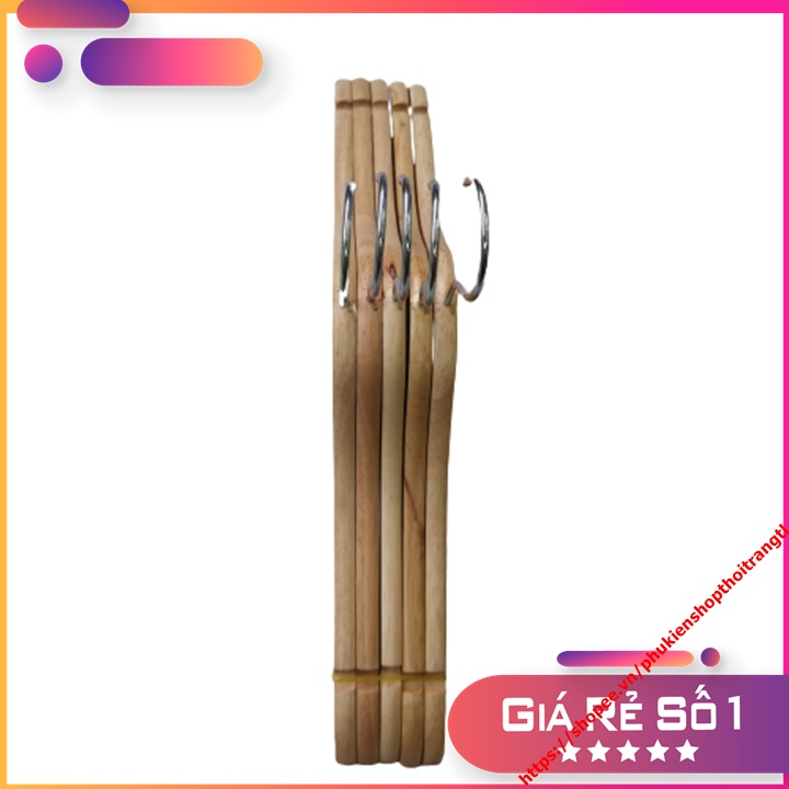 Móc gỗ áo vai ngang dài 40cm - Móc treo gỗ chuyên dùng cho shop A8-AN40T