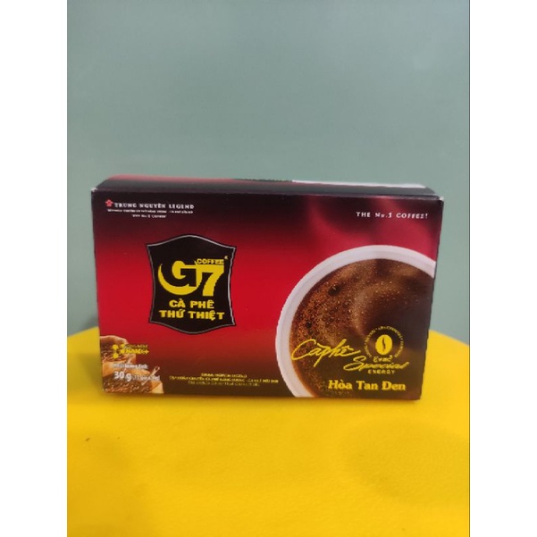 Cà phê đen hòa tan G7 hộp 15 gói *2g (hàng có tem)