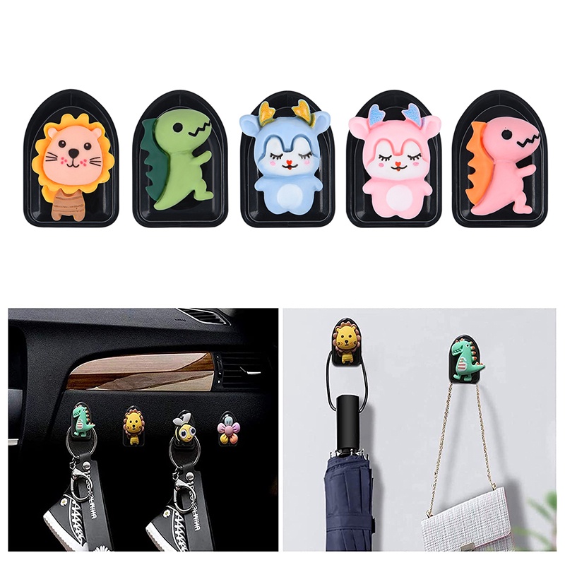 1 Móc Treo Đồ Đa Năng Xoay 360 Độ Gắn Sau Ghế Xe Hơi