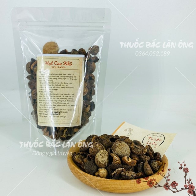 Hạt cau khô 500g