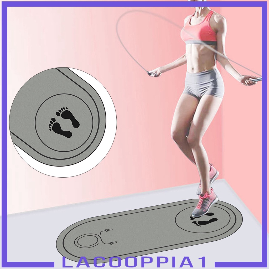 [Lacooppia1] Thảm Tập Yoga Bằng TPE Co Giãn Không Gây Tiếng Ồn Cho Nam Và Nữ